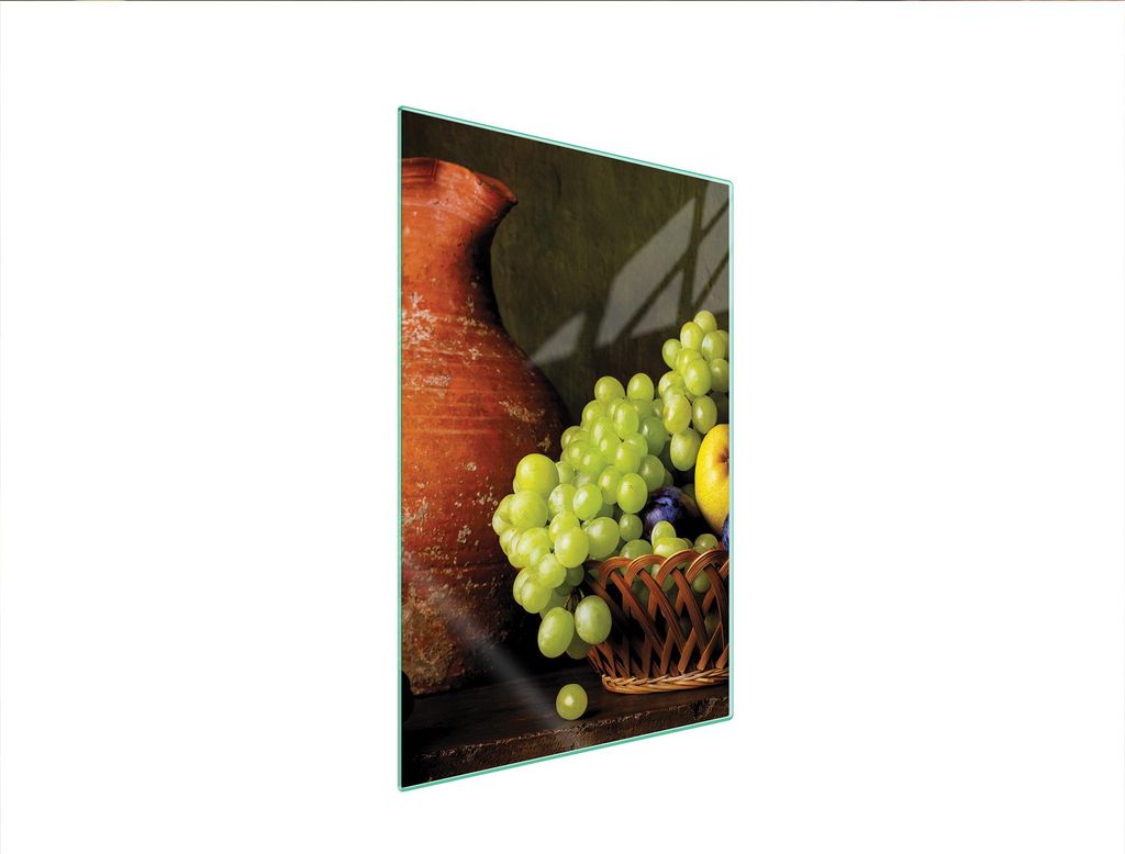 Glasschneidebrett 35x52 Trauben
