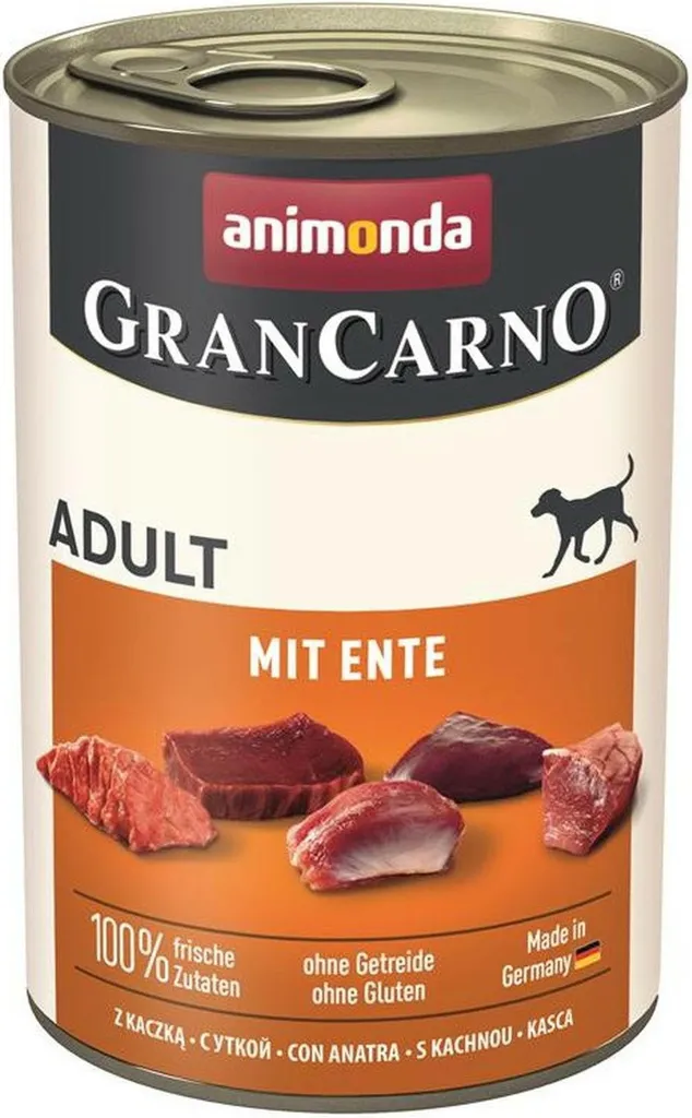Animonda GranCarno Adult con Anatra 400gx6 | Dieta Naturale Cani