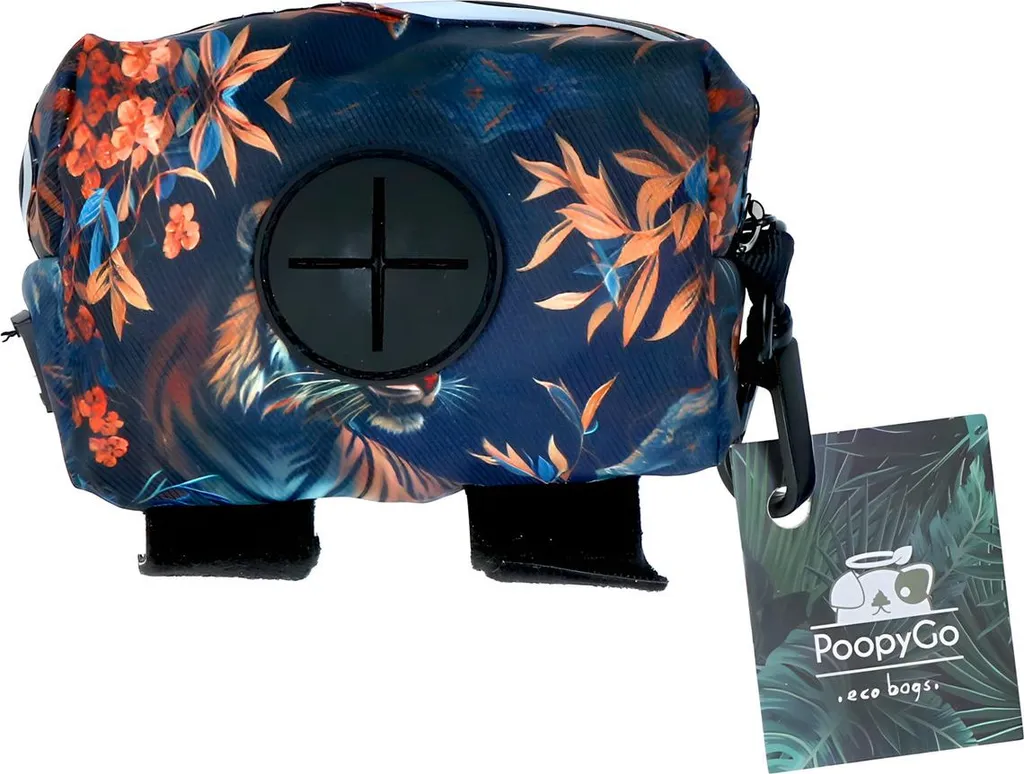 Dispenser PoopyGo Tiger: Porta Sacchetti Biodegradabili e Resistenti - 2