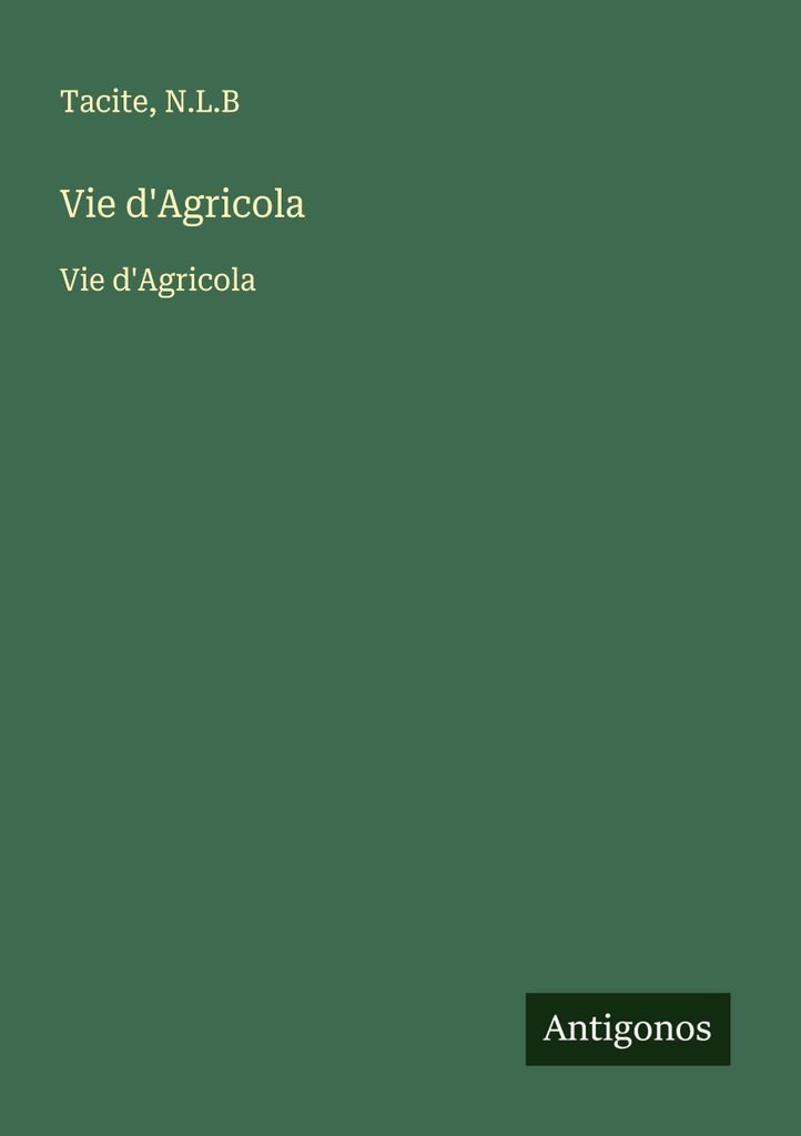 Leben von Agricola
