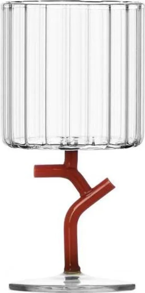 Calice Amaranta rouge corail : fini les tables ternes avec ce verre chic