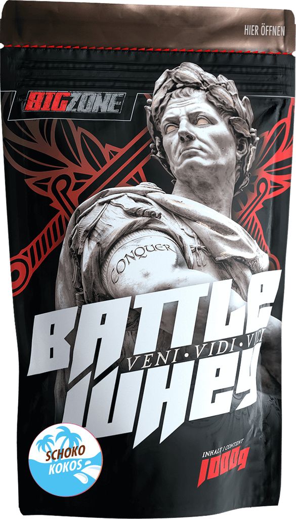 Big Zone Battle Whey 1000g Beutel Gesalzenes Karamell