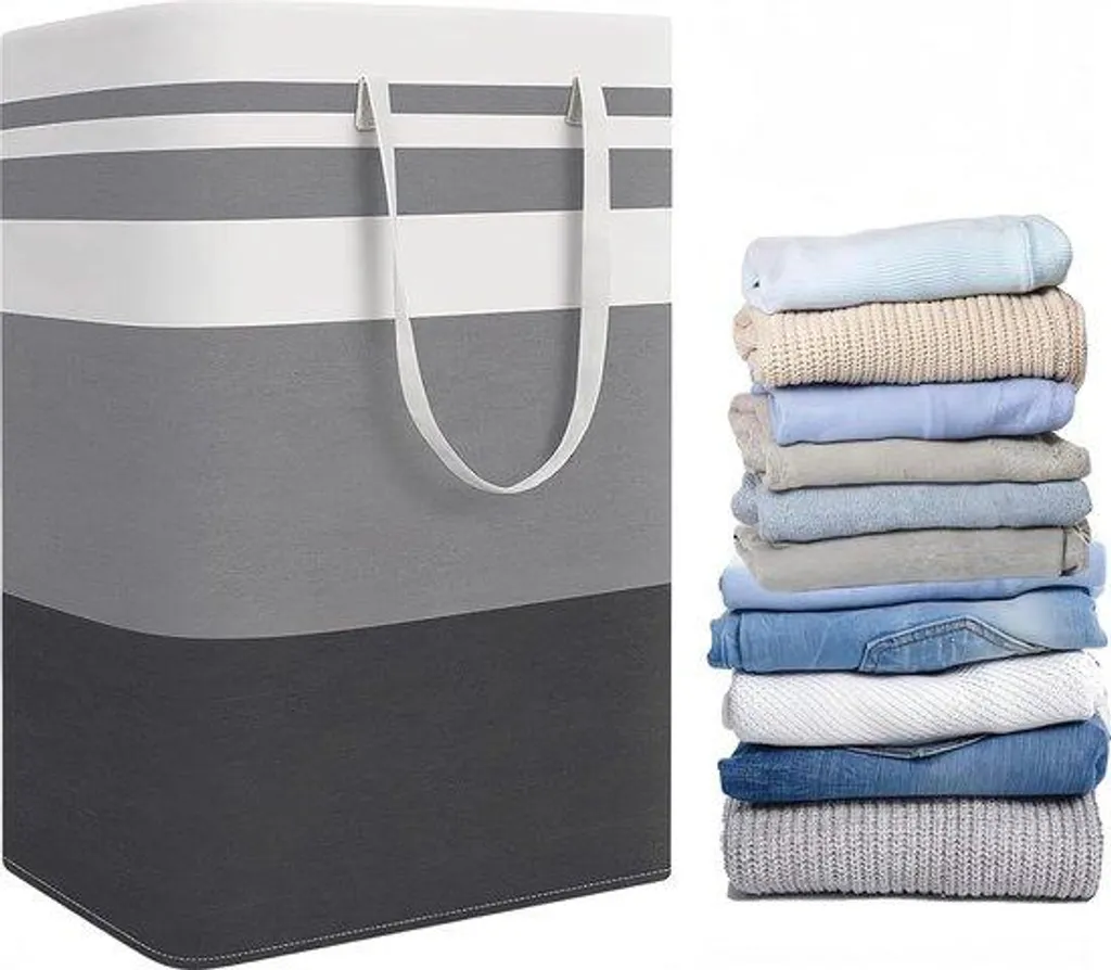 Panier pour linge sale 75L - Sac de rangement étanche pour vêtements 75 L