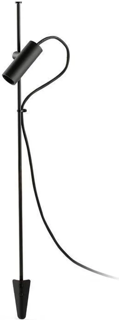 Balise de jardin LED noire 6W 3000K CLAP 630 pour éclairage d'allée 24V