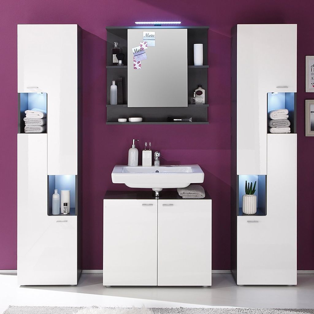 trendteam szafka łazienkowa z lustrem Tetis Zdjęcie produktu 6