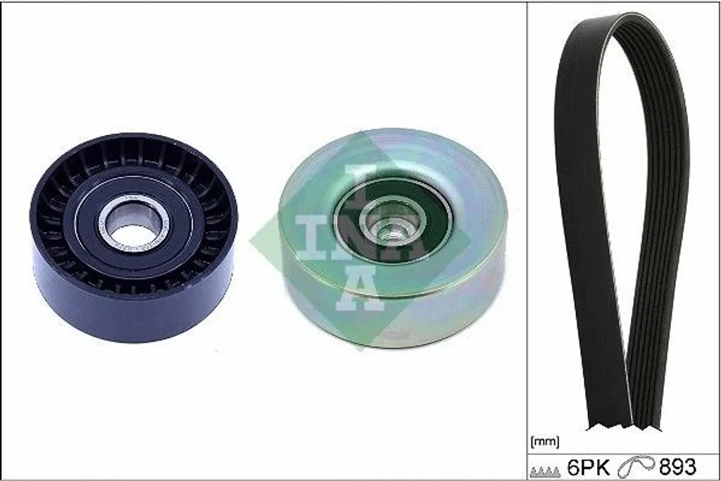 Kit courroie d'accessoire Citroën 1.6 THP d'origine EP6