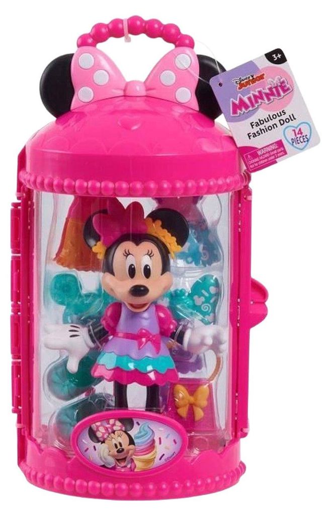 Minnie Mouse Maus Figur Spielfahrzeuge Fashion rosa Produktbild 