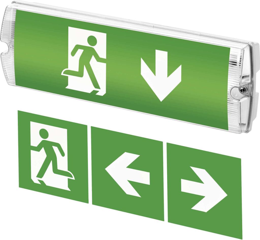 EMOS LED-Notbeleuchtung, Notausganglicht bis zu 3h Produktbild 9