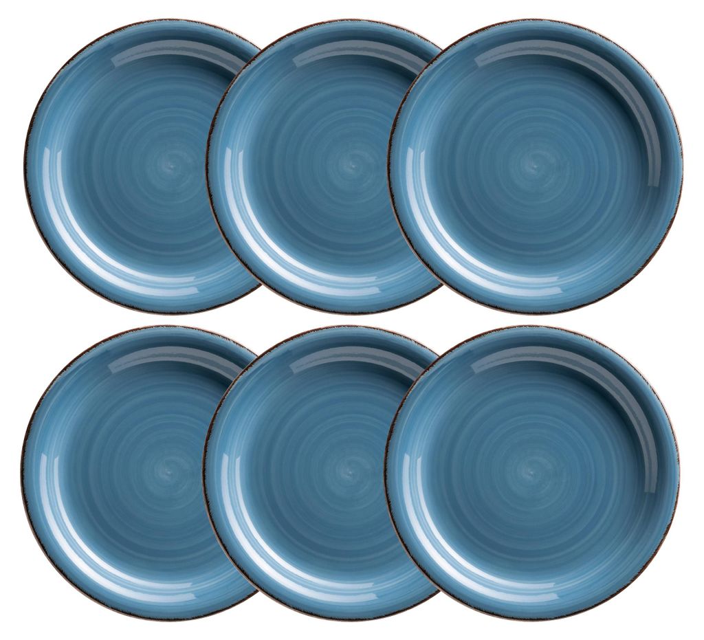 Dessertteller-Set, Steingut Dessertteller-Set, Steingut Produktbild 