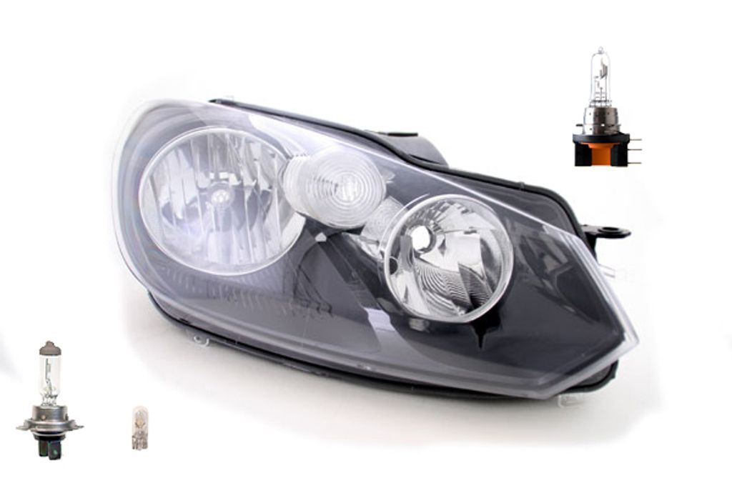 Johns, Scheinwerfer passend für VW Golf VI 5K1 AJ5 517 10/08-11/13 rechts+Leuchtmittel