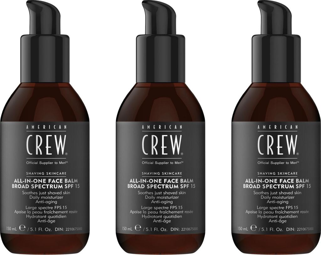 All-In-One Face Balm SPF 15 3x170 ml