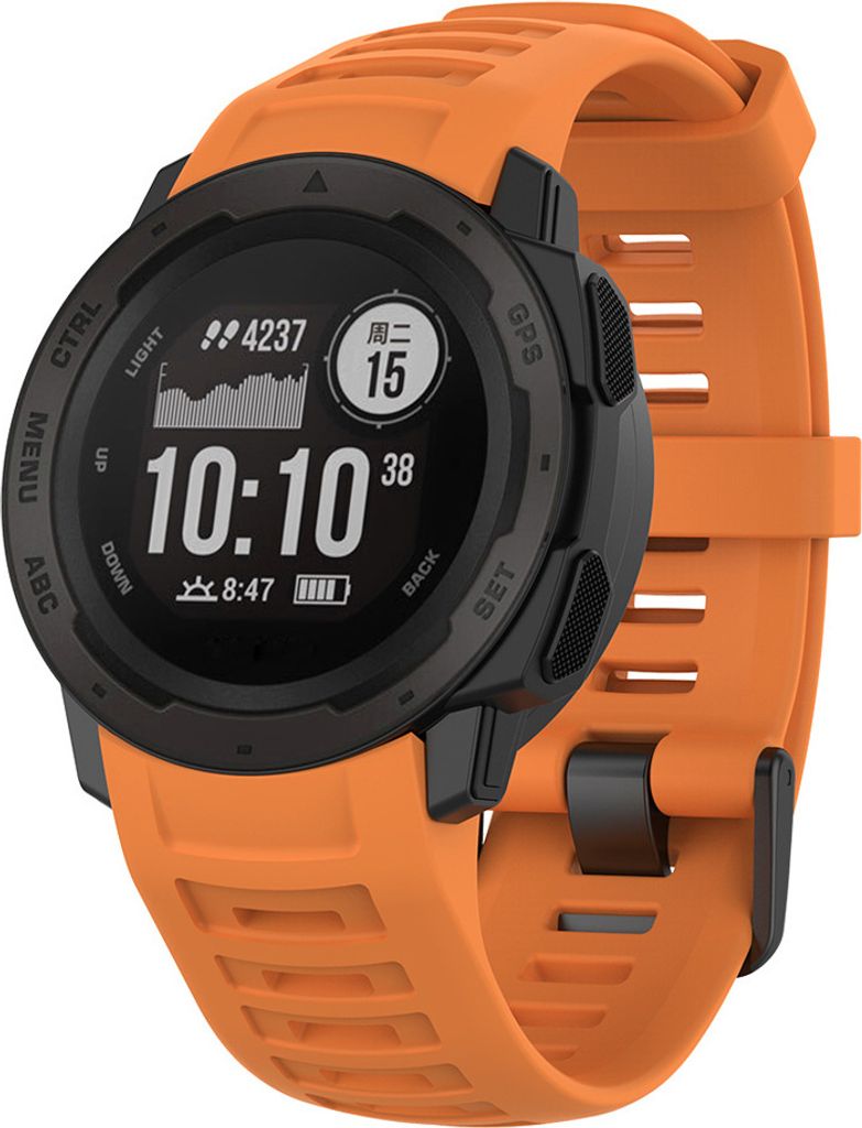 Strap-it Silikon-Smartwatch-Armband – geeignet für Garmin Instinct 1 / Garmin Instinct 2