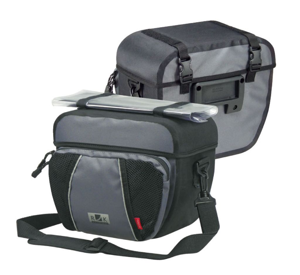 KLICKfix ULTIMA LENKERTASCHE SCHWARZ/GRAU Produktbild 