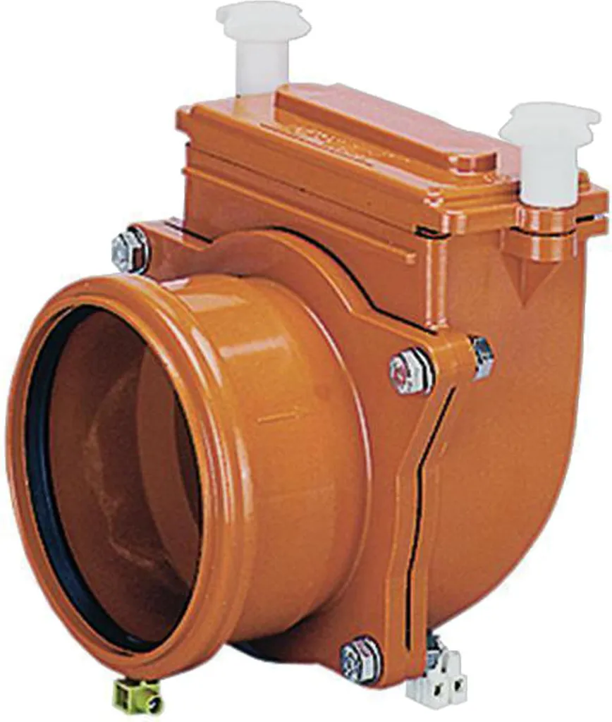 Clapet de tuyau DN 150 robuste Dallmer à battant automatique PVC