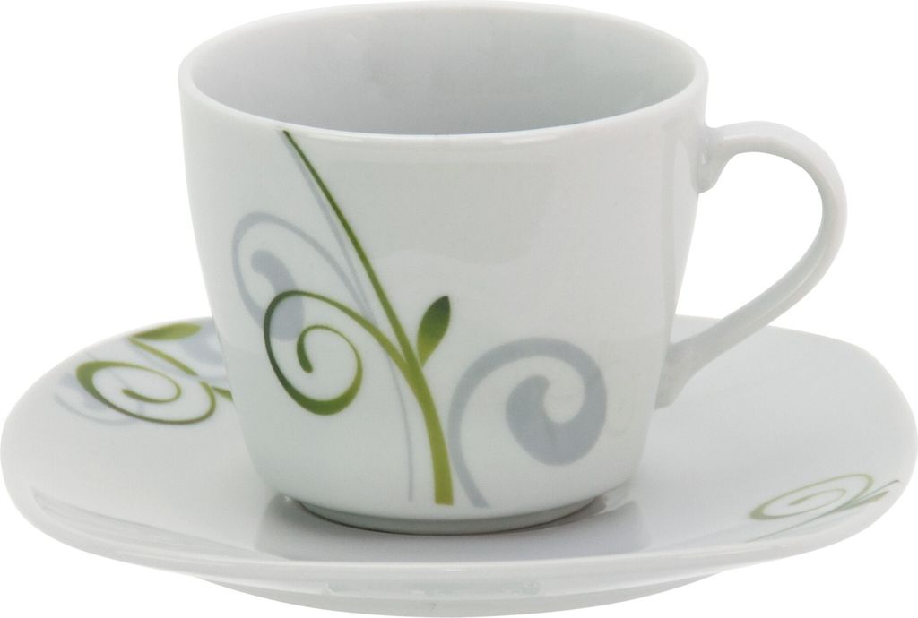 2tlg. Set Espressotasse 11cl mit Espressountertasse 12,3cm Mirage