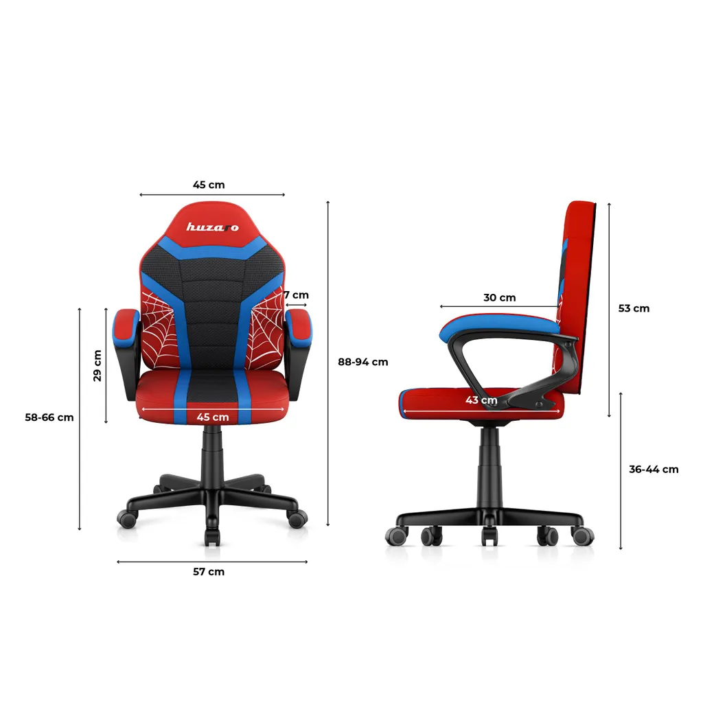 Sedia Ergonomica Bambini Huzaro Ranger 1.0 | Ufficio e Gaming Spider - 9