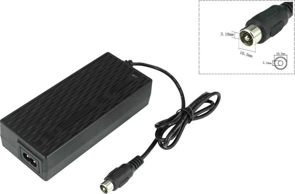 Chargeur de Batterie 36V pour Vélo Électrique et E-Bike Connecteur RCA 42V