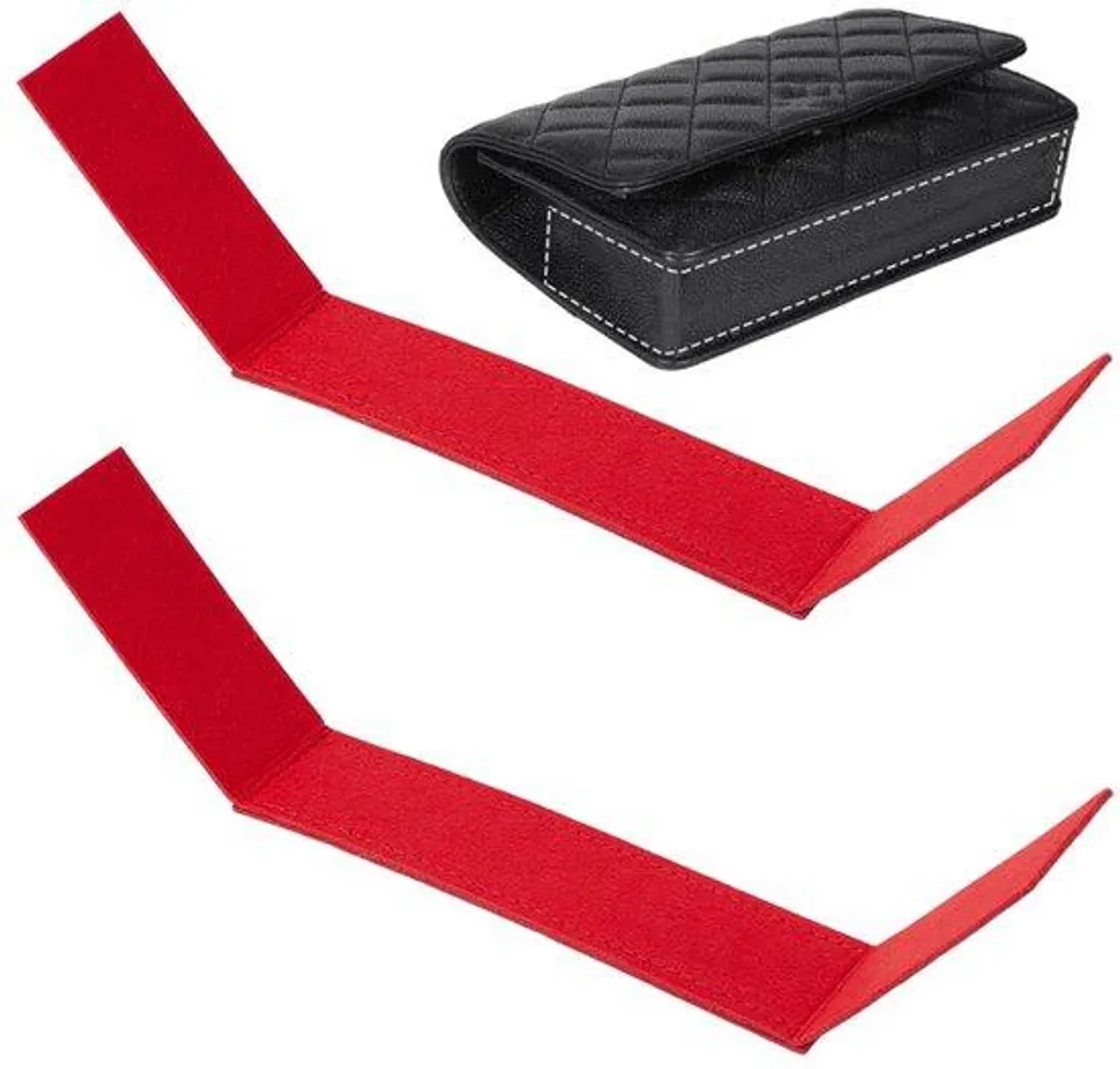 Pochette de protection pour portefeuille et organiseur long rouge