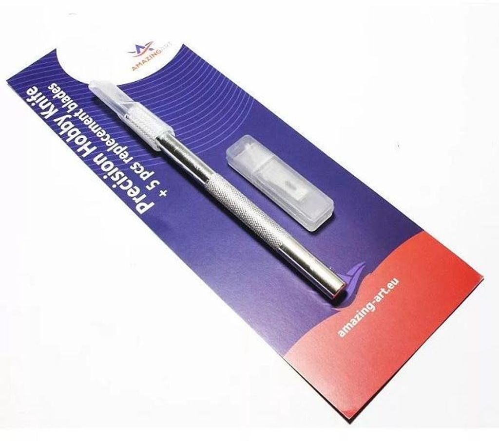 AmazingArt AMZ18581 - Modeling Scalpel Knife + 5 Blades - Neu