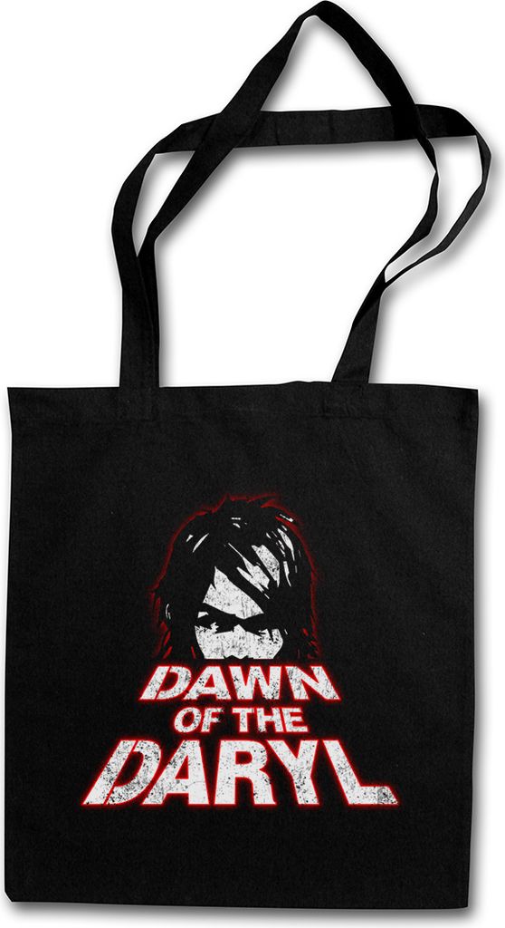 Urban Backwoods Dawn Of Daryil, Stofftasche, Farbe: Schwarz