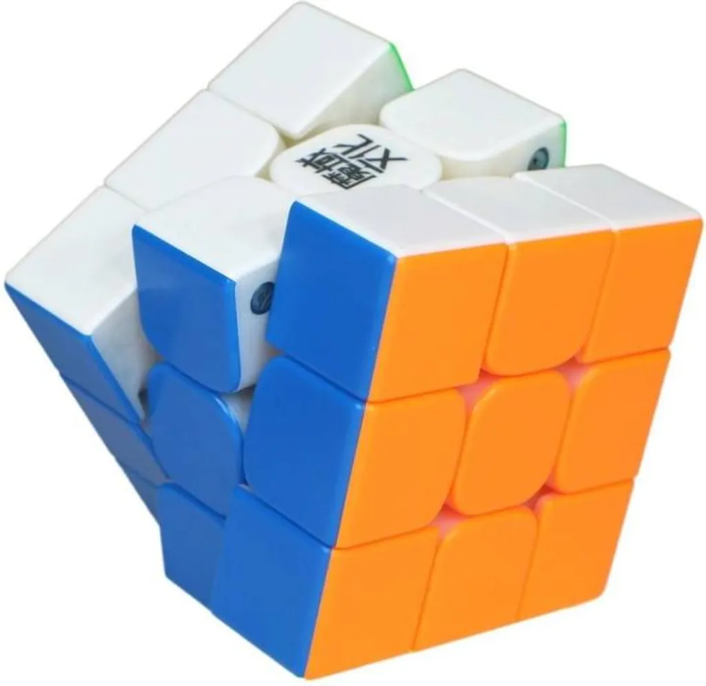Cube de relaxation 3x3x3 multicolore, cadeau de Noël idéal bureau - 3