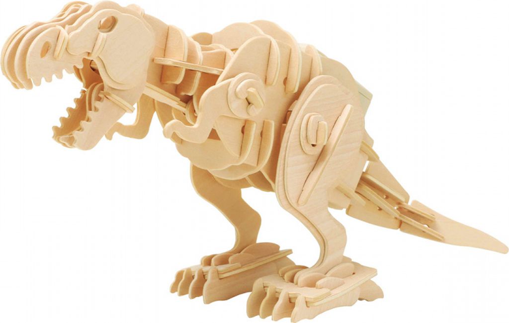 Bausatz - Beißender T-Rex (aus Holz)