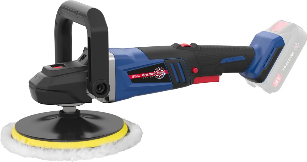 GÜDE PM 18-0 BL Lucidatrice a Batteria 18V | Qualità Professionale