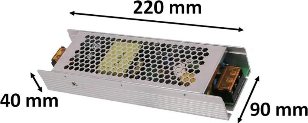 Transformateur pour LED 24V 200W - Idéal Cuisine et Salon Eclairage Design