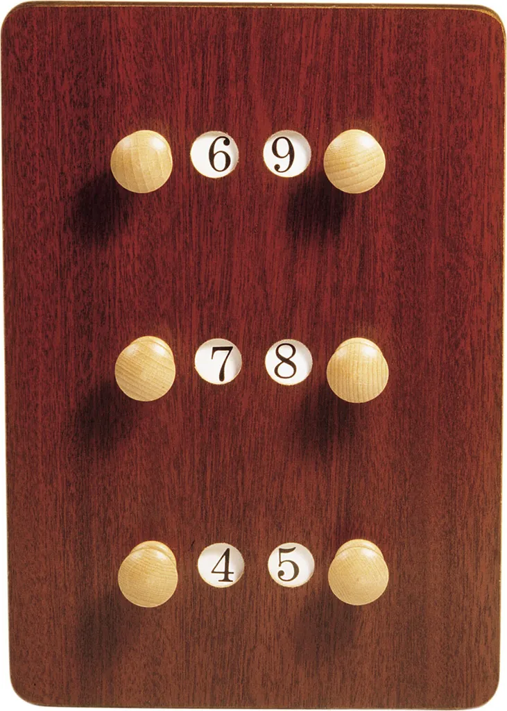 Tableau de score Buffalo Billard X3 résistant et compact 24x35cm