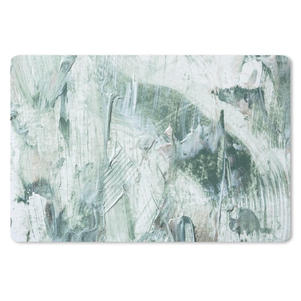 MuchoWow Schreibtischunterlage Gartendekoration - Farbe - Abstrakt 60x40 cm - XXL Mauspad - Großes Mauspad