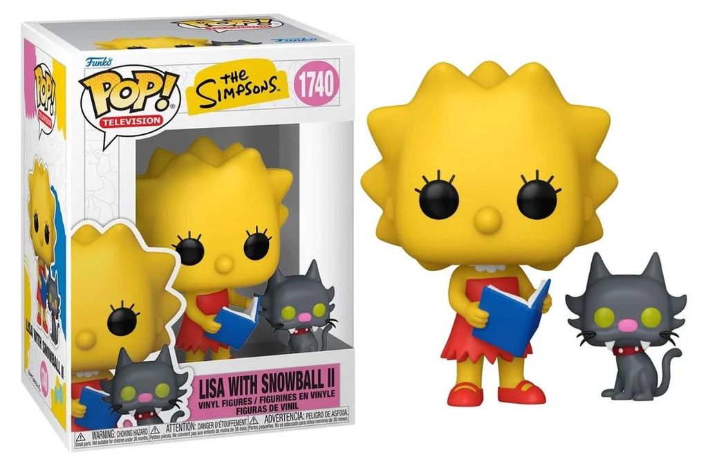 Funko Pop! The Simpsons Lisa With Snowball II 1740 Obrázek produktu 