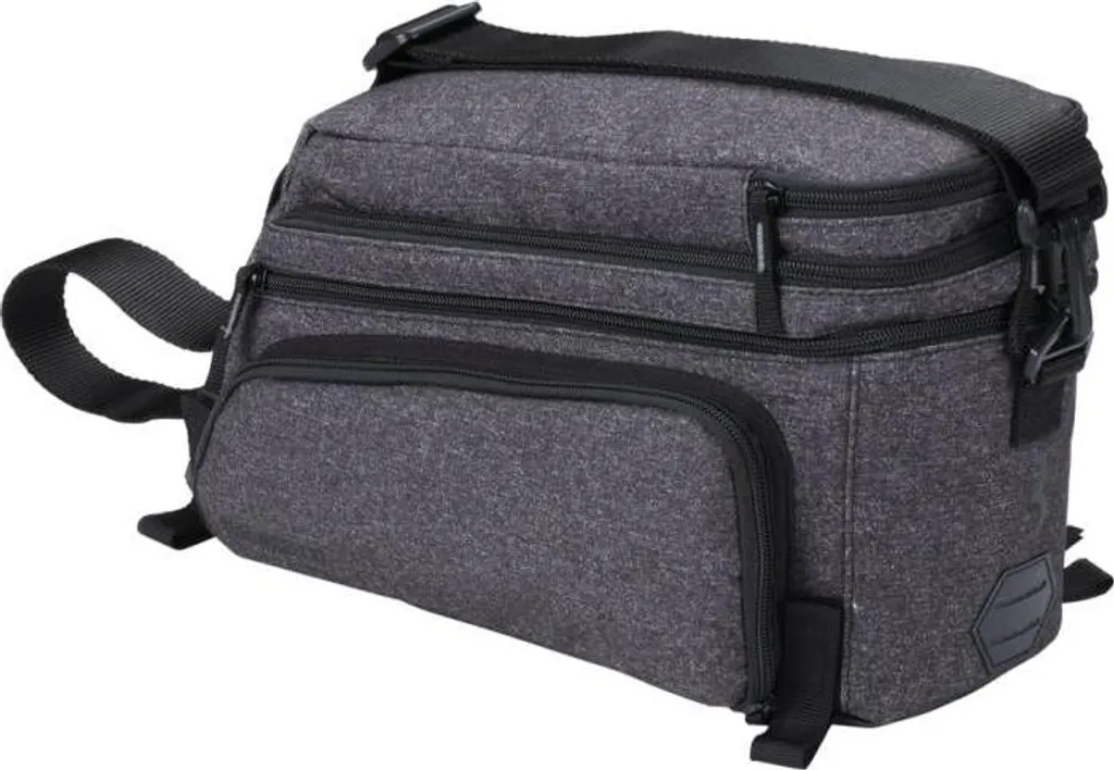 Sacoche de porte-bagages BBB CarrierPack gris 6.5L pour vélo de voyage