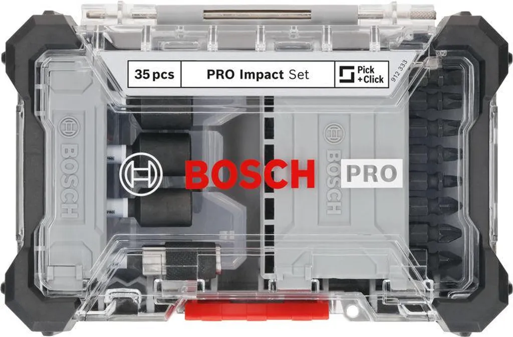 Set Professionale Bosch 35 Punte Impact Control - Precisione S2 - 2