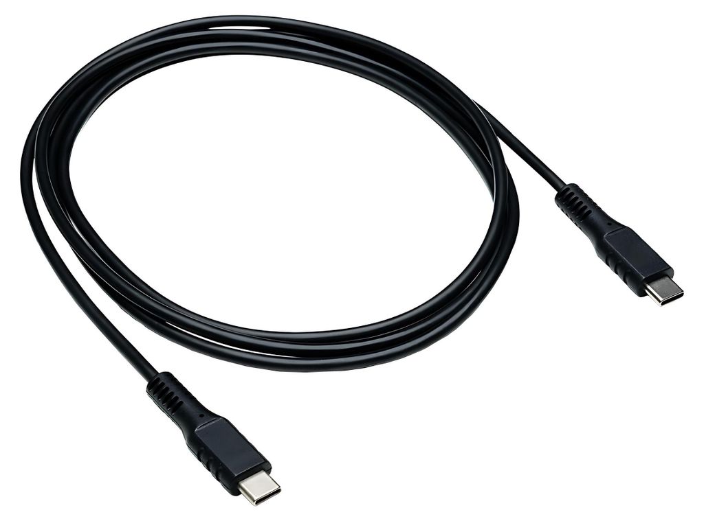 DINIC USB Typ C auf C Ladekabel, 2x USB Typ C Stecker, 60W, schwarz, 3m