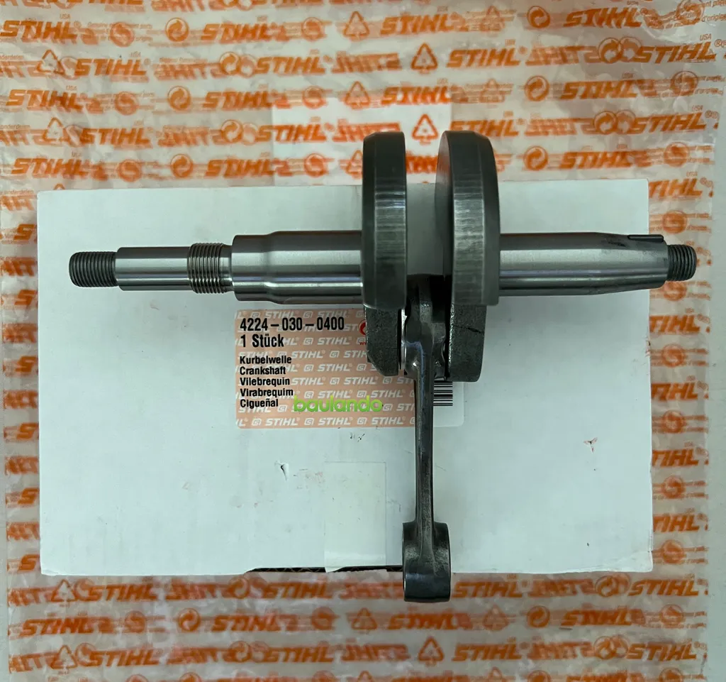 Vilebrequin original STIHL TS700 TS800 42240300400 pour Découpeuse