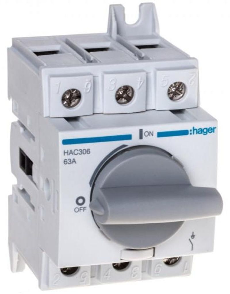 Hager HAC306 - 380 - 415 V Imagen del producto 