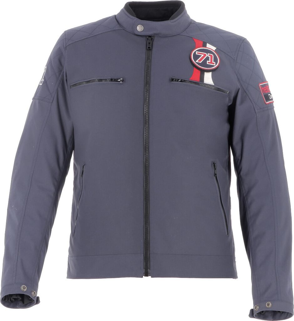 Helstons Evasion Motorrad Textiljacke, blau, S