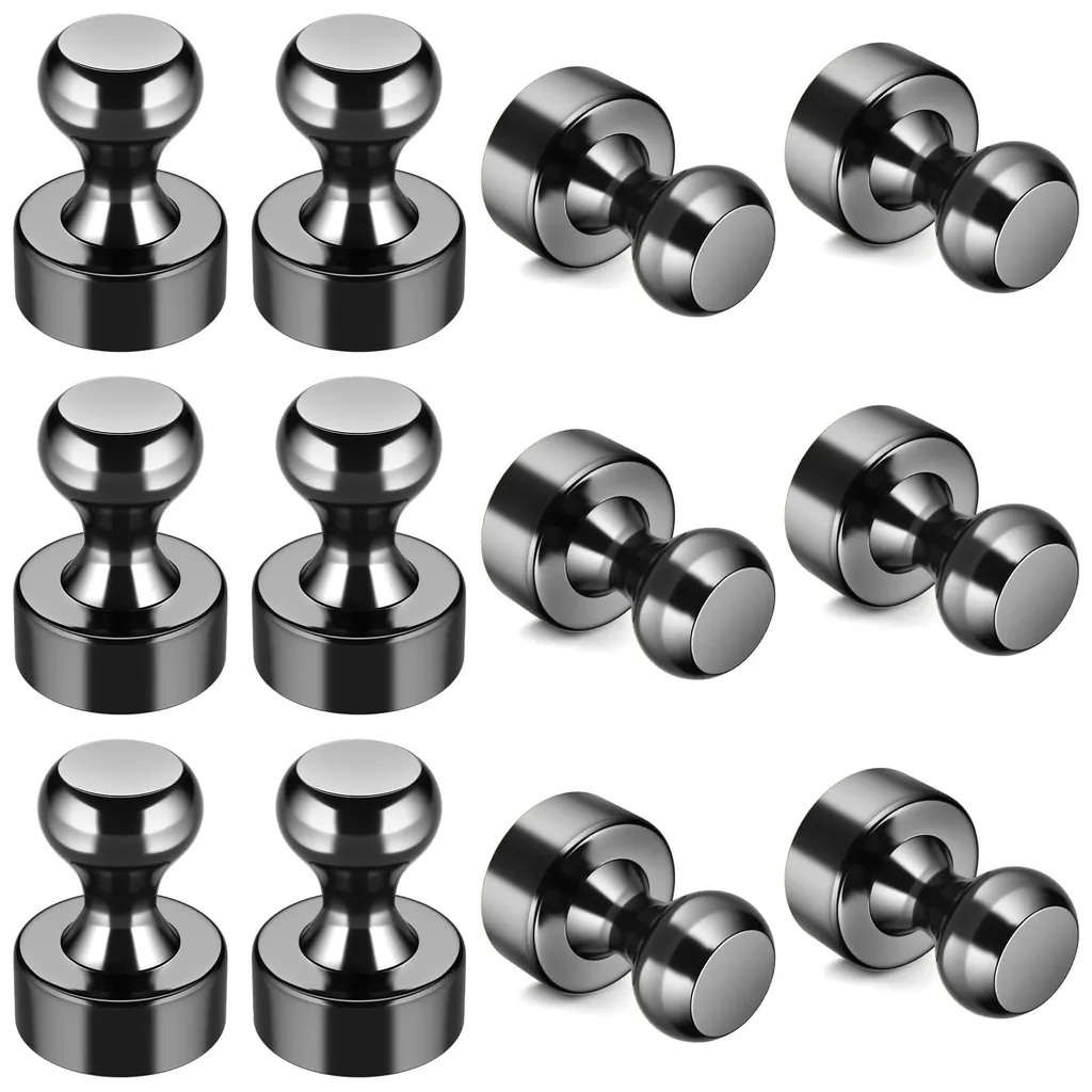Aimants pour tableau blanc et bureau lot de 12 pièces en néodyme