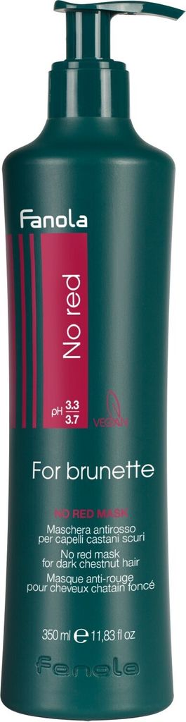 Fanola No Red Pflegemask 350 ml Produktbild 