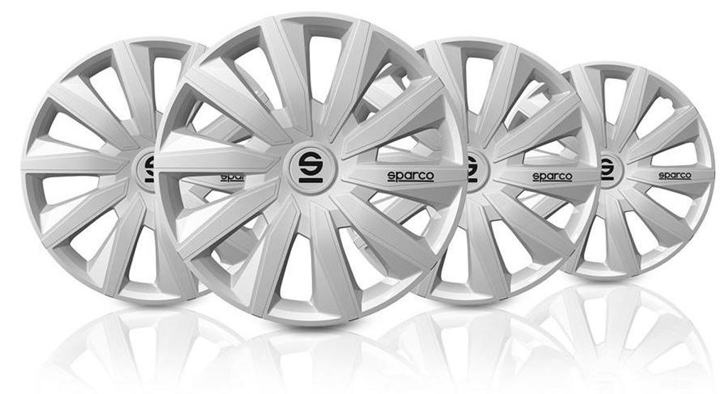 Radkappen Silber Radzierblenden Radblenden SPC1583SV SPARCO