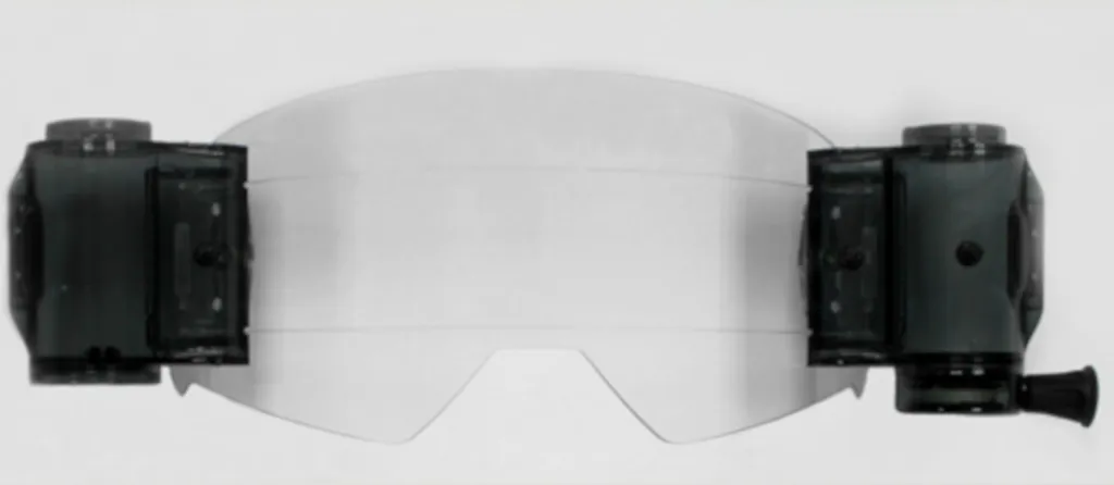 Masque de Protection FOX Vue Total Vision System Noir pour le Cross