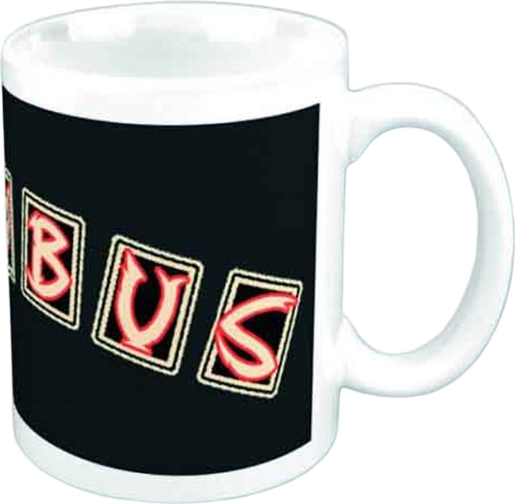 Incubus - Kaffeebecher, Logo RO13181 (Einheitsgröße) (Weiß/Schwarz)