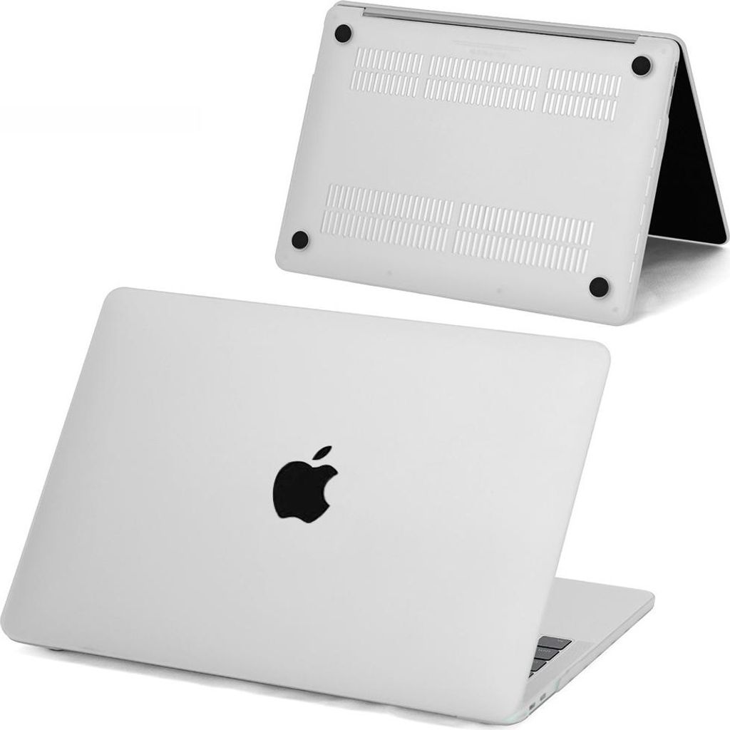 INF MacBook Air Schutzhülle: Kunststoff, Transparent, 2-teilig für A2681/A3113