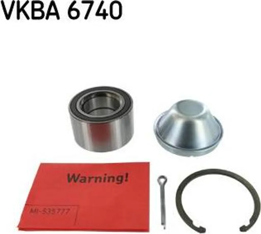 Kit Roulement de Roue SKF VKBA 6740 pour C-Zero et iOn OE 1610978380