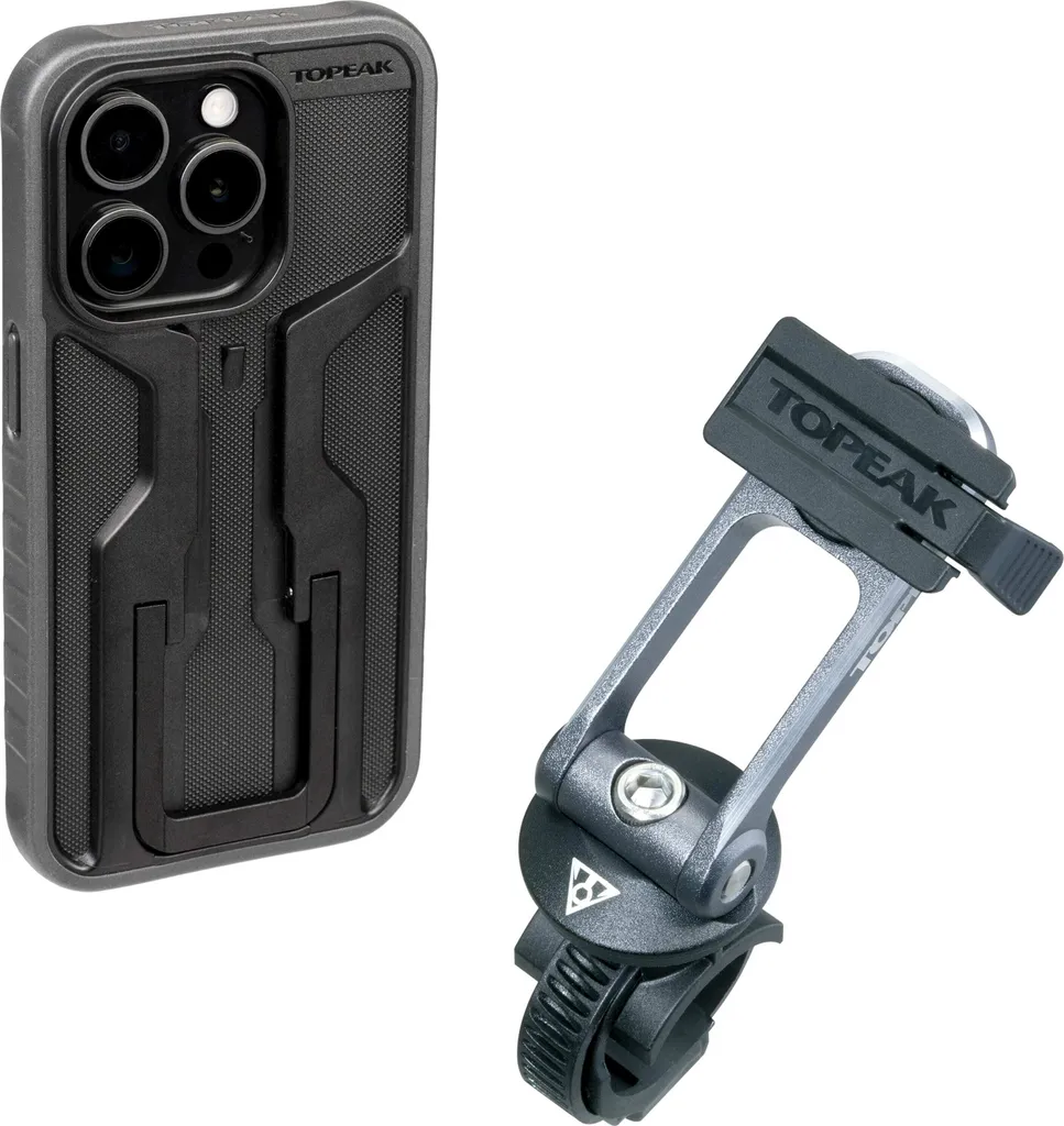 Coque de support smartphone Topeak RideCase iPhone 15 Pro cyclisme