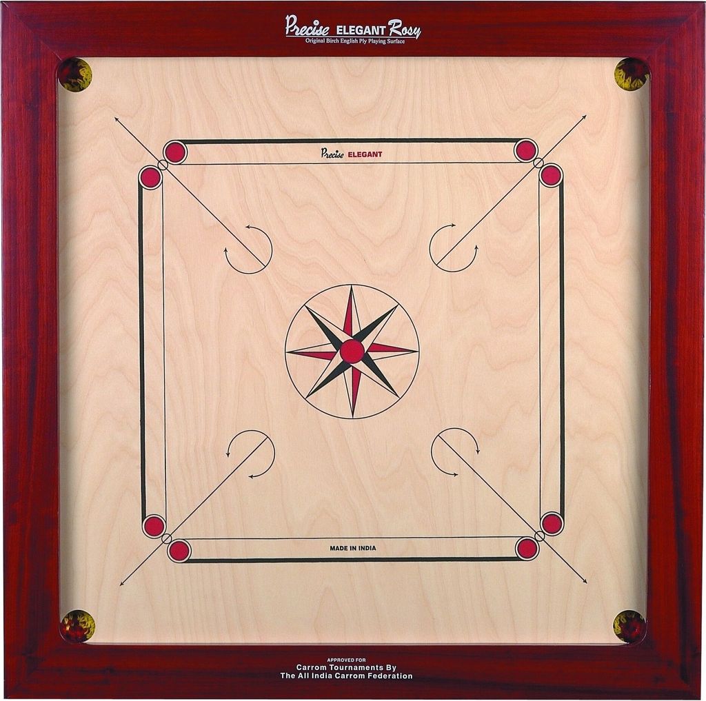 Precise Prof. Carrom Champion 20mm Eleganckie drewno różane Zdjęcie produktu 