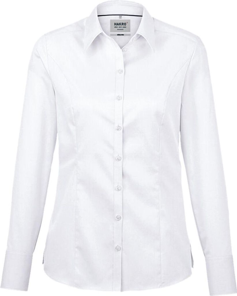 HAKRO Bluse Business 106, weiß, XS