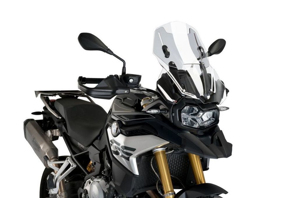 PUIG 3179W Verstellbare Scheibe passend fuer BMW F850GS Transparent