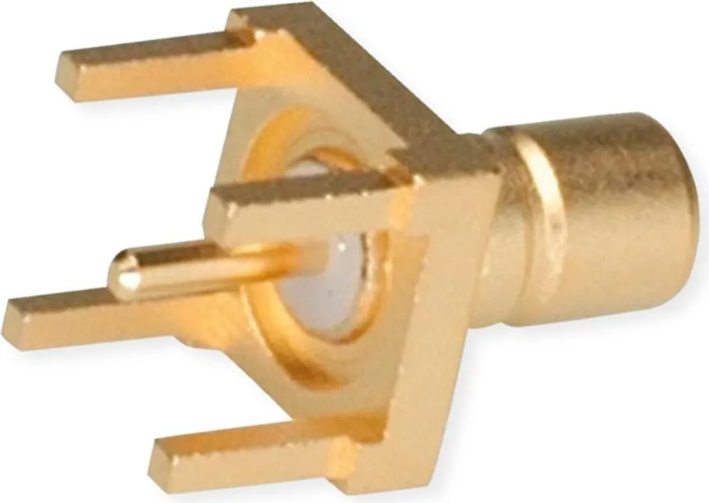 Connecteur SMB pour Circuit Imprimé TELEGÄRTNER Or : Solution de Mesure