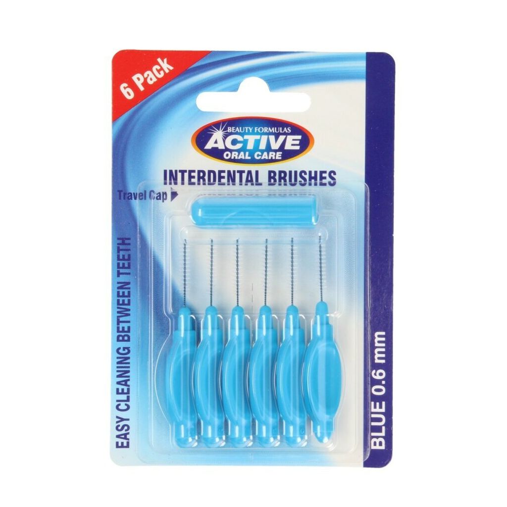 Beauty Formulas | Interdentalbürsten - 6 St. - Größe 0,6mm Produktbild 